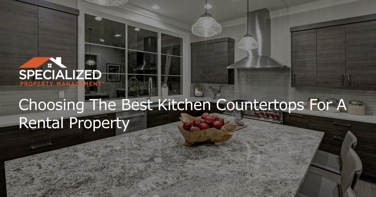 Orlando Property Management kitchen countertops