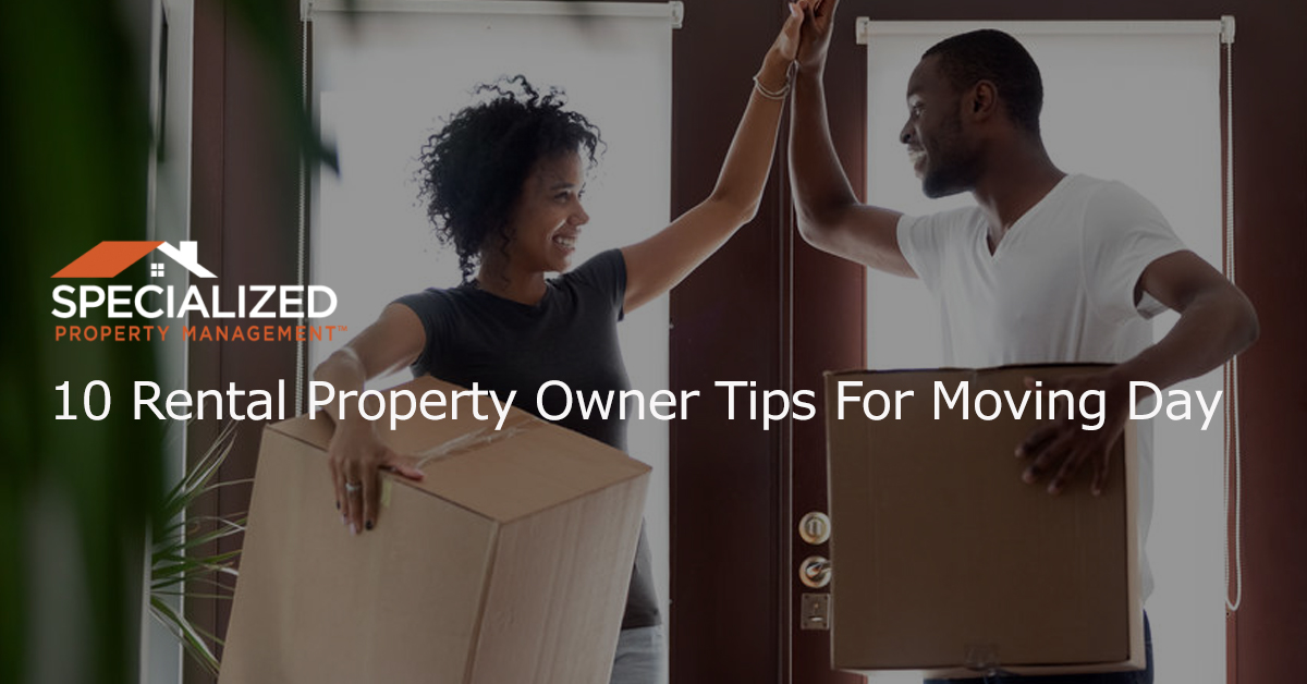 property management Orlando tips for moving day