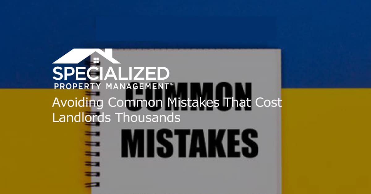 Avoiding Common Mistakes